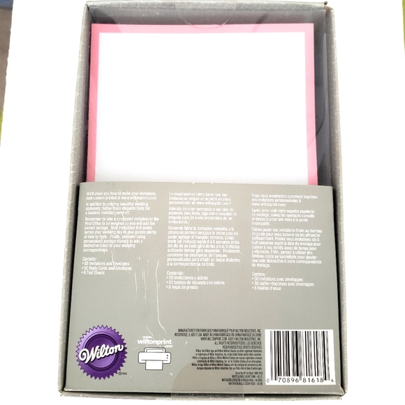 DIY Wilton Wedding Invitation Kit - Picture 2 of 4